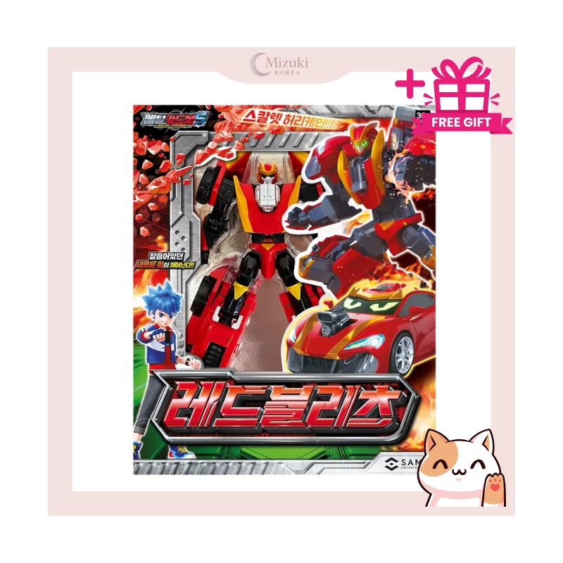 メタルカードボットS/シーズン2/レッドブリッツ/REDBLITZ/変形ロボット/韓国正規品/無料ギフト