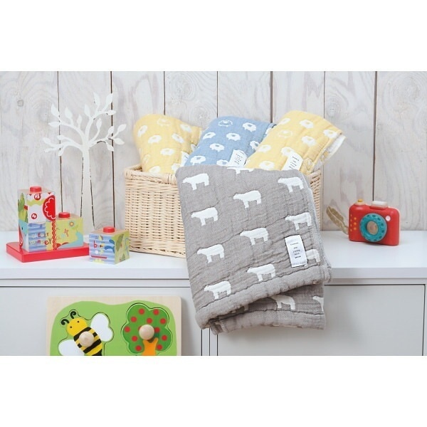 ふわら六重織 バスフェイスタオルセット ブラウン FWR6000 shady シャディ ギフト 出産