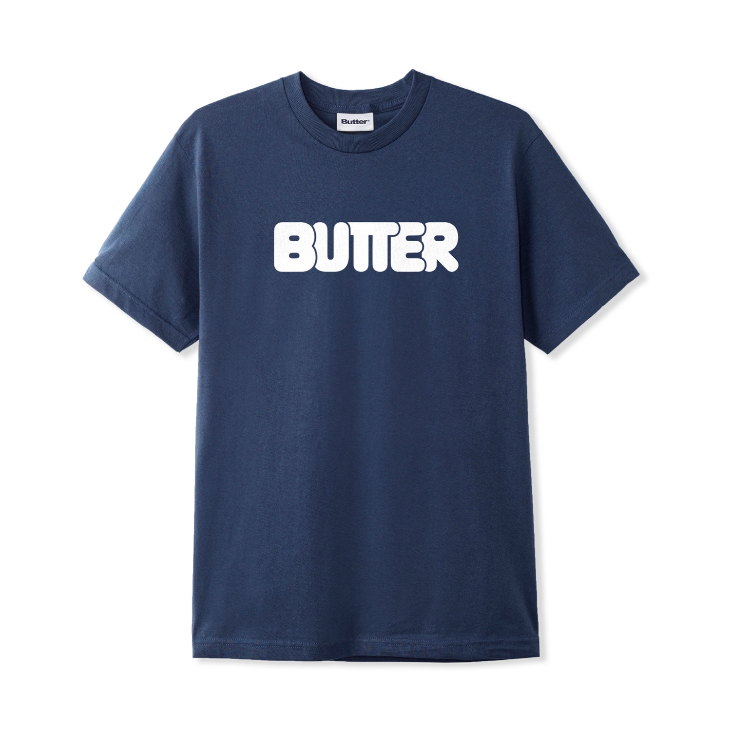 【BUTTER GOODS】 ROUNDED LOGO TEE