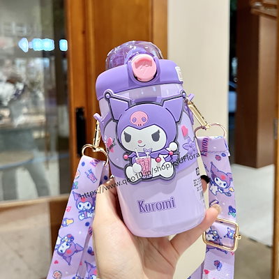 【史上最も激安】 マイメロディ Qoo10] クロミ 380ml 水筒 キャラクターグッズ