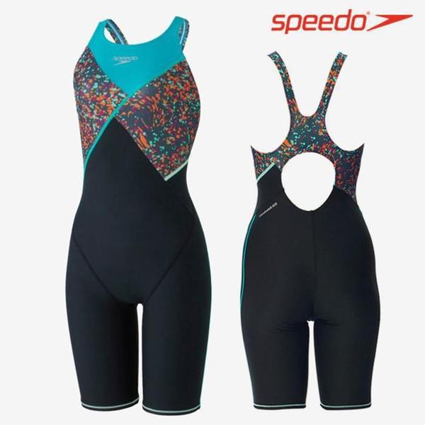 女性 丈夫な全身5部丈水着 Q3792 ホットアイテム