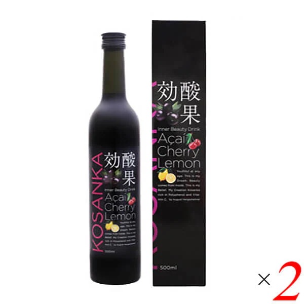 アビオス 効酸果(こうさんか) 500ml 2本セット