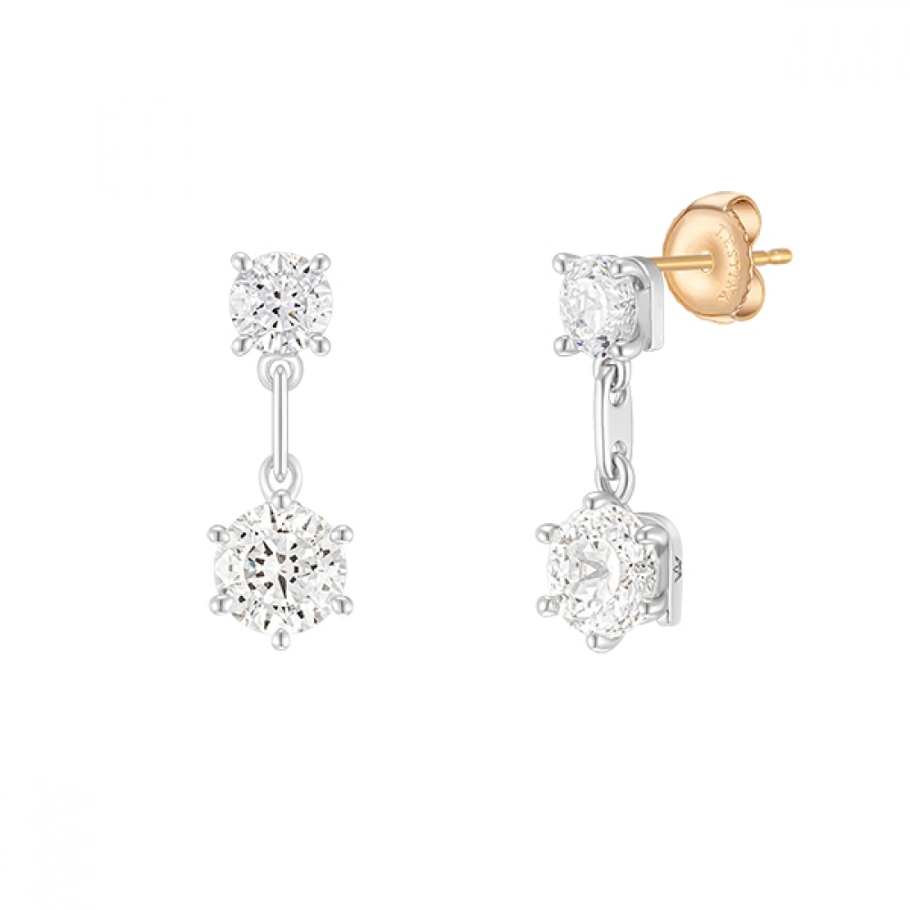 ジェスティーナ [IU イヤリング] ホワイトモンド 14K イヤリング (JMBEQ1BS506W4000)