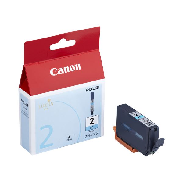 （まとめ） キヤノン Canon インクタンク PGI-2PC フォトシアン 1028B001 1個 (×4セット)