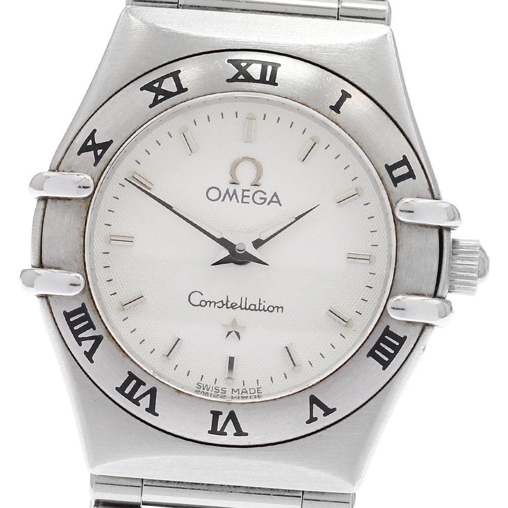 オメガ OMEGA 1562.30 コンステレーションミニ クォーツ レディース 保証書付き_940493【中古】