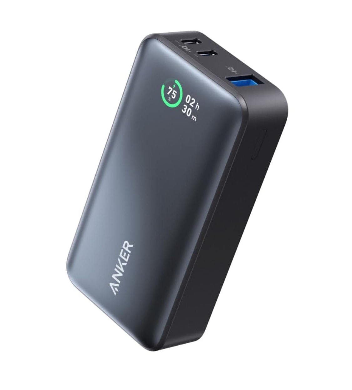Anker Power Bank 10000mAh 30W出力 大容量 LEDディスプレイ搭載　新品