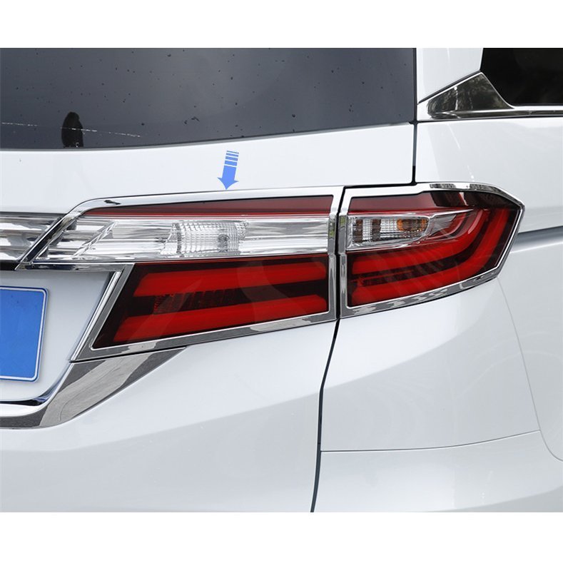 テールガーニッシュホンダ オデッセイ ODYSSEY RC1 RC2 RC4 クロームメッキ 鏡面仕上げ ライトカバー テールランプガーニッシュ 4P