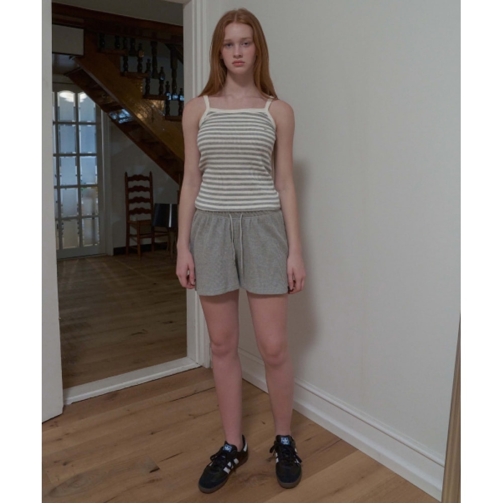 インアクティブワッフルショーツグレー