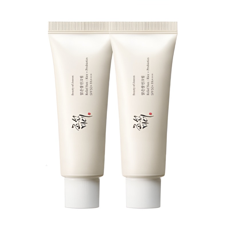 Qoo10] Beauty of Joseon クリアライスサンクリーム 50ml×2本