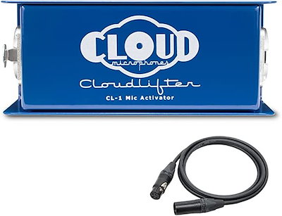 他サイト： Cloud Microphones Cloudlifter by クラウドリフター マイクアンプ マイクプリアンプ(青, CL-1+XLRケーブル CANARE 0.5m)の商品画像