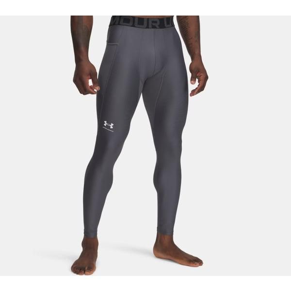 1361586 025 グレー HeatGear メンズ レギンス 男性 ヘルス ランニング トレーニングウェア 運動 機能性 レギンス