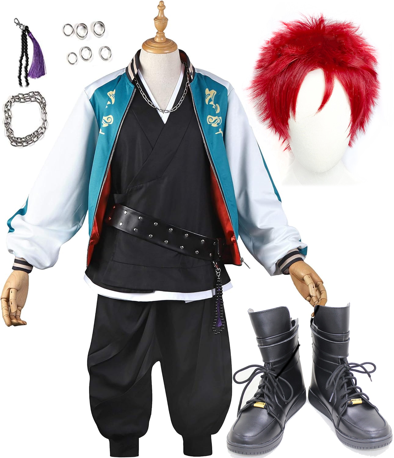 ヒプノシスマイク 波羅夷空却 コスプレ衣装 Division Rap Battle ナゴヤディビジョン Bad Ass Temple コスチューム