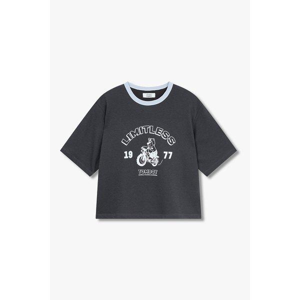 [再注文] TOMBEAR アートワーク リンガー 半袖 Tシャツ 9176222996184