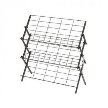 東谷 フォールディングシューズラック ダークグレー MIP-68DGY