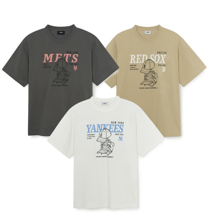 Life Style Graphic Overfit T-Shirt 3ATSN0154-50IVS, 3ATSN0154-43BGL, 3ATSN0154-09CGL