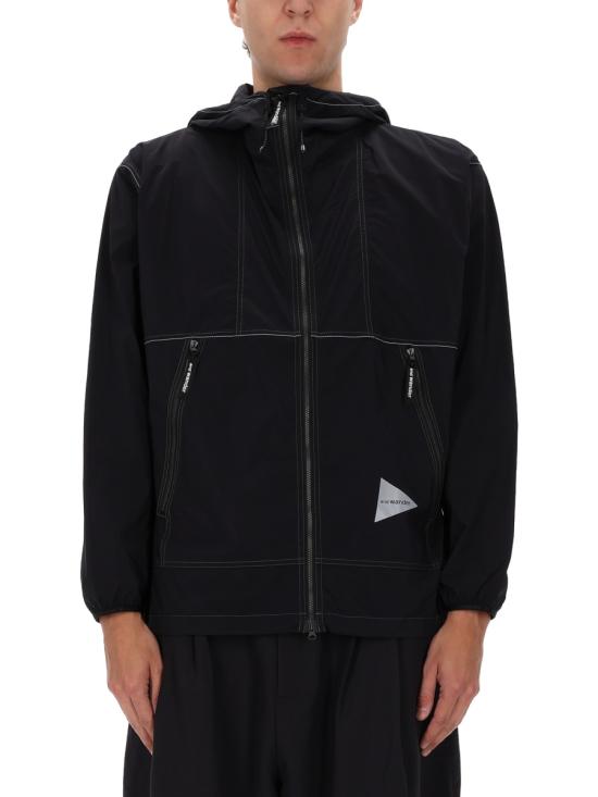 AND WANDER Men Jacket 5745221007 010 BLACK