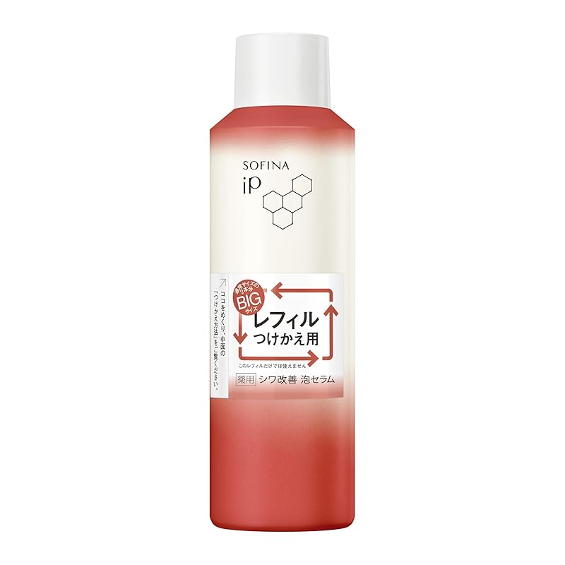 ソフィーナiP(アイピー) 薬用シワ改善 泡セラム レフィル 180g