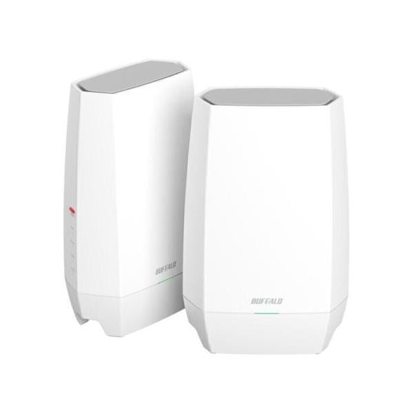 BUFFALO バッファーロー WNR-5400XE6P/2S ホワイト 無線ルーター Wi-Fi 6E 対応ルーター