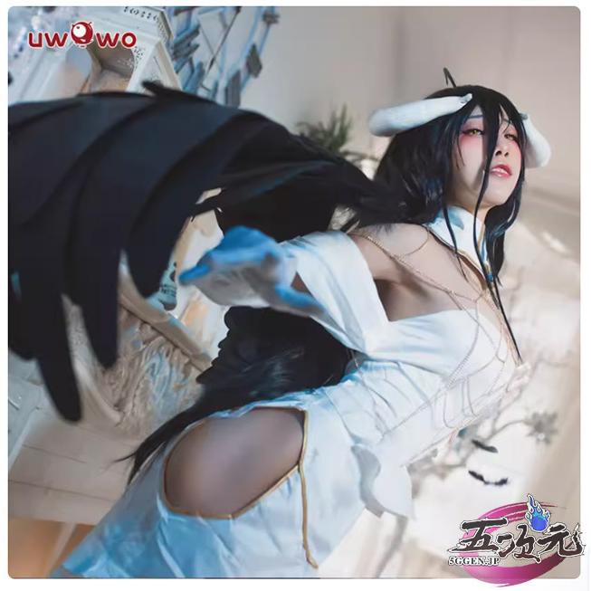 UWOWO　オーバロード　コスプレ　アルベド　衣装