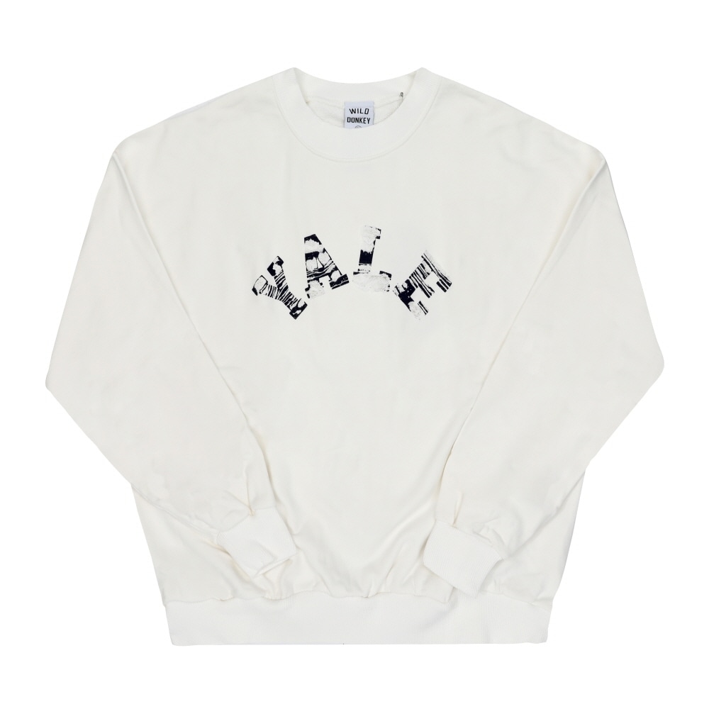 ワイルドドンキー ユニセックス トレーナー FG-YALE OFF WHITE