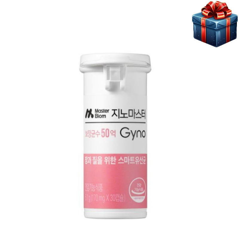 [インナービューティー] ジーノマスター 50億保障 質乳酸菌 1ヶ月分 韓国食品女性のためのインナーケア 女性の質の健康 有益菌有害菌バランス腸の健康管理