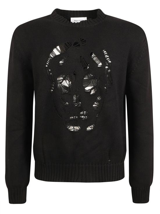 ALEXANDER MCQUEEN Men Sweatshirts 807272Q1BA61000 Black
