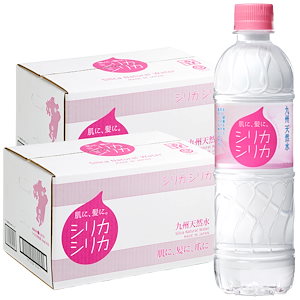 オンガネジャパン シリカシリカ(九州天然水) 500ml×48本 (24本×2ケース)