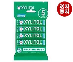 ロッテ キシリトールガム ライムミント【特定保健用食品 特保】 5P＊10個入