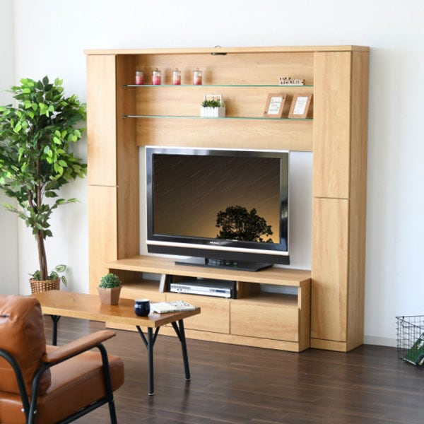 テレビ台 ハイタイプ テレビボード 完成品　幅190 収納 オーク 北欧 おしゃれ モダン 115,000円