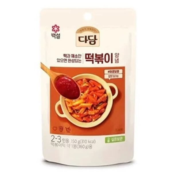 CJダダム トッポキソース150g×20袋／トッポッキ トッポギ 韓国食品 韓国食材 韓国料理