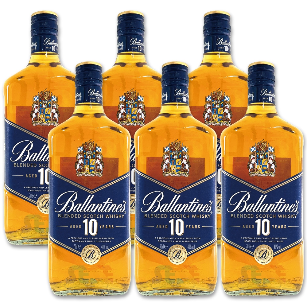 バランタイン 10年 700ml 6本セット 40％ ブレンデッド スコッチ ウイスキー 瓶 Ballantine’s 10 Year Old 13,406円