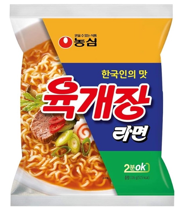 ユッケジャンラーメン 116g×32袋 人気ラーメン 韓国ラーメン インスタント麺 袋麺 ラーメン 韓国食品