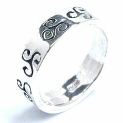 ネオウインドミルリング 指輪 11号 20号 風 唐草模様 からくさ シルバー925 本物の銀 刻印あり 男性 女性 プレゼント 親指 人差し指 中指 薬指 小指 sr00000045-xx