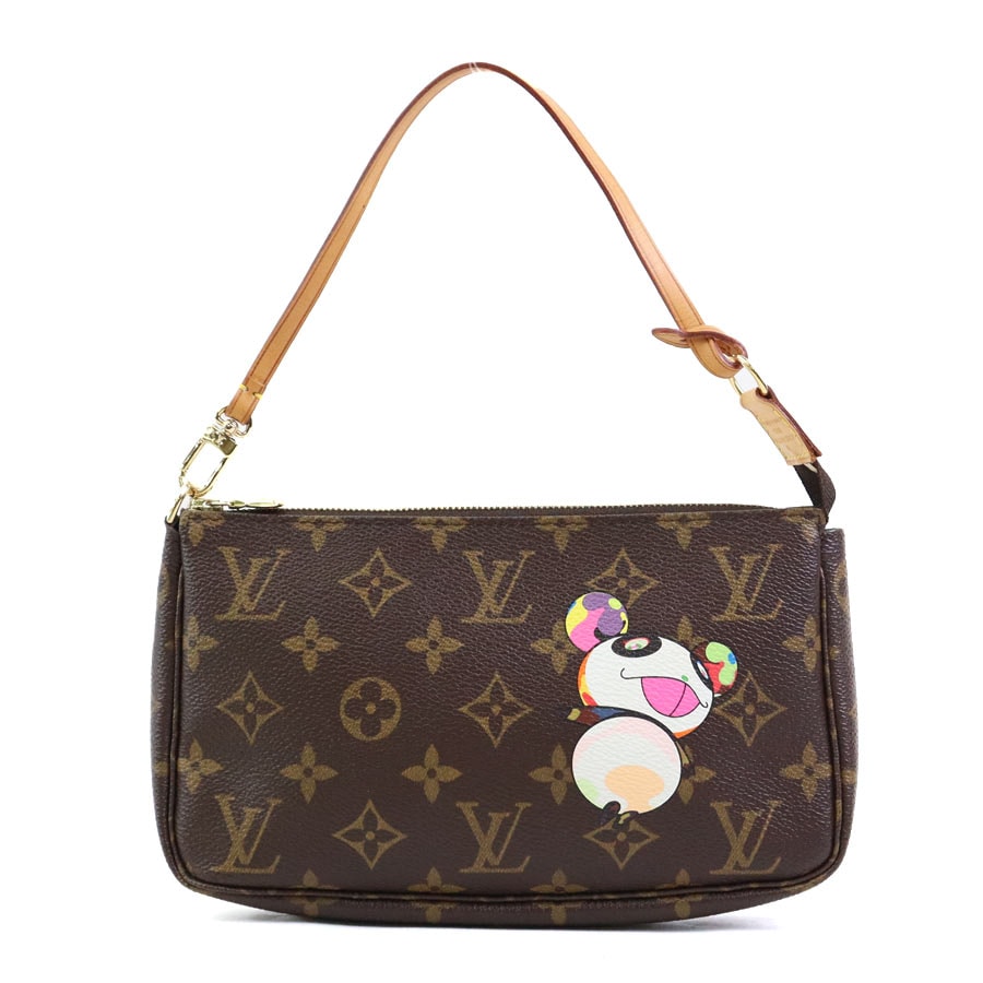 ルイ ヴィトン LOUIS VUITTON アクセサリーポーチ モノグラム パンダ ポシェット アクセソワール モノグラムキャンバス ブラウン レディース M51981 r11258k