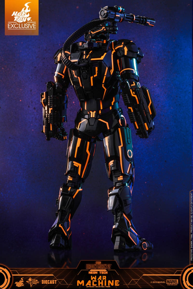 新品未開封 HOTTOYS ホットトイズ1/6 MMS553D35 『アイアンマン２』 フィギュア　ウォーマシン（ネオンテック版）