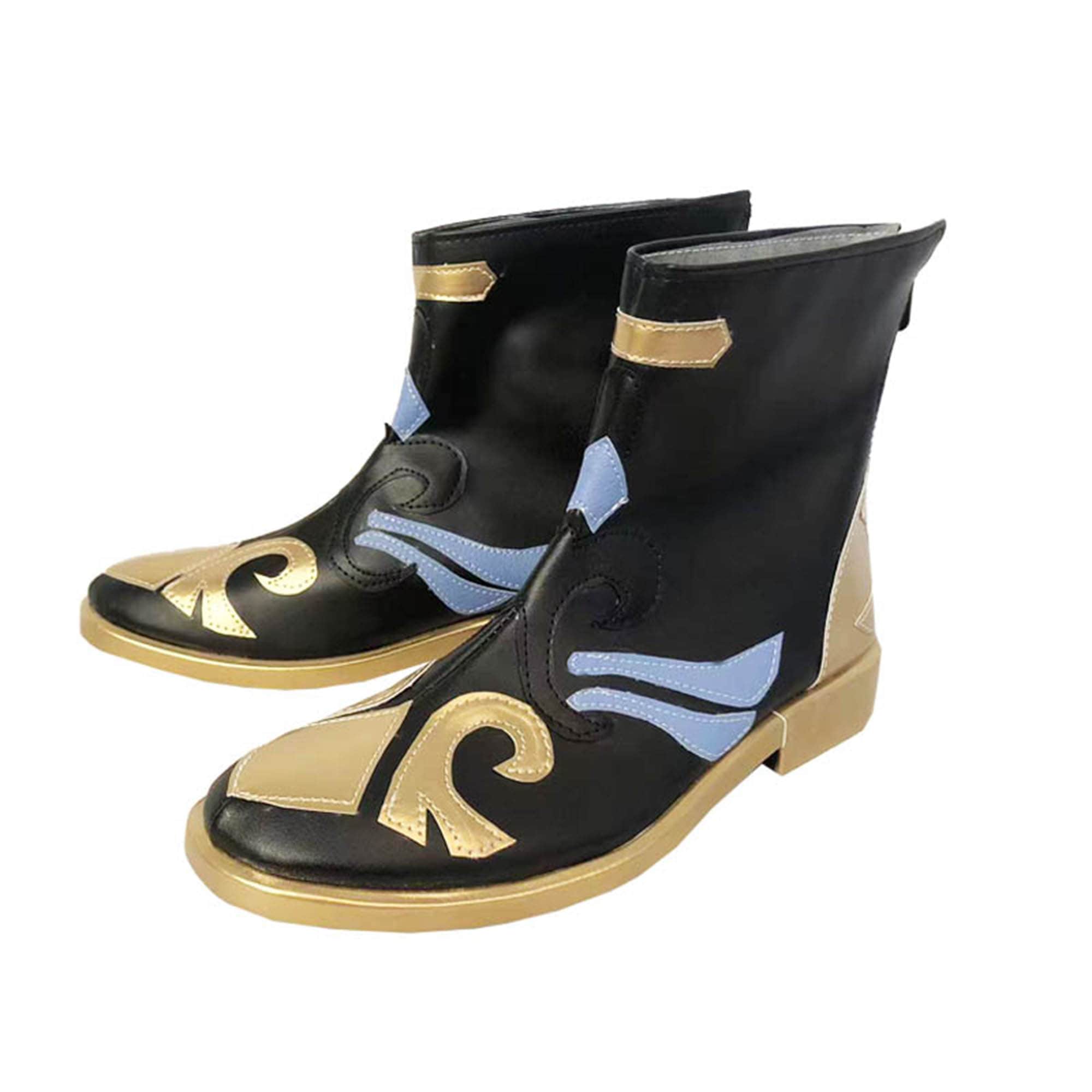 ヌヴィレット 原神 げんしん Genshin コスプレ 靴 ブーツ コスプレ靴 コスプレブーツ カスタマイズ可能903265