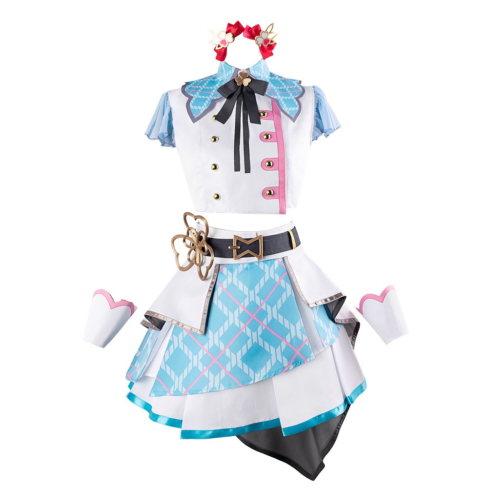 プロジェクトセカイ カラフルステージ!feat.初音ミク　セット　プロセカ コスプレ ラブリーアイドル！　桃井愛莉　コスプレ衣装