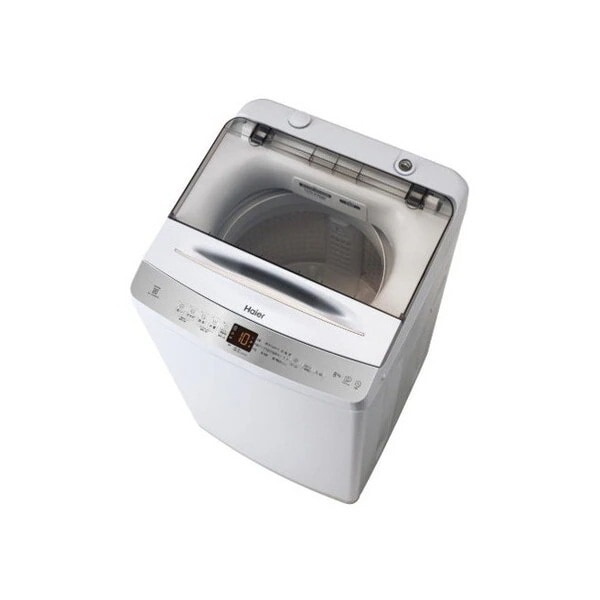 JW-UD80B-W ホワイト 全自動洗濯機 (洗濯8.0kg)