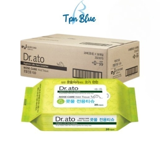 ノースケア鼻水専用ウォーターティッシュポータブル60g 20枚×36個