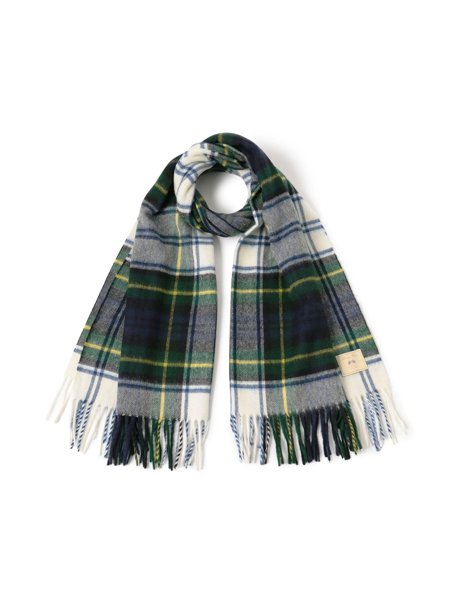 [レイビームス] マフラー・スカーフ MOON チェック ストール 25AW レディース