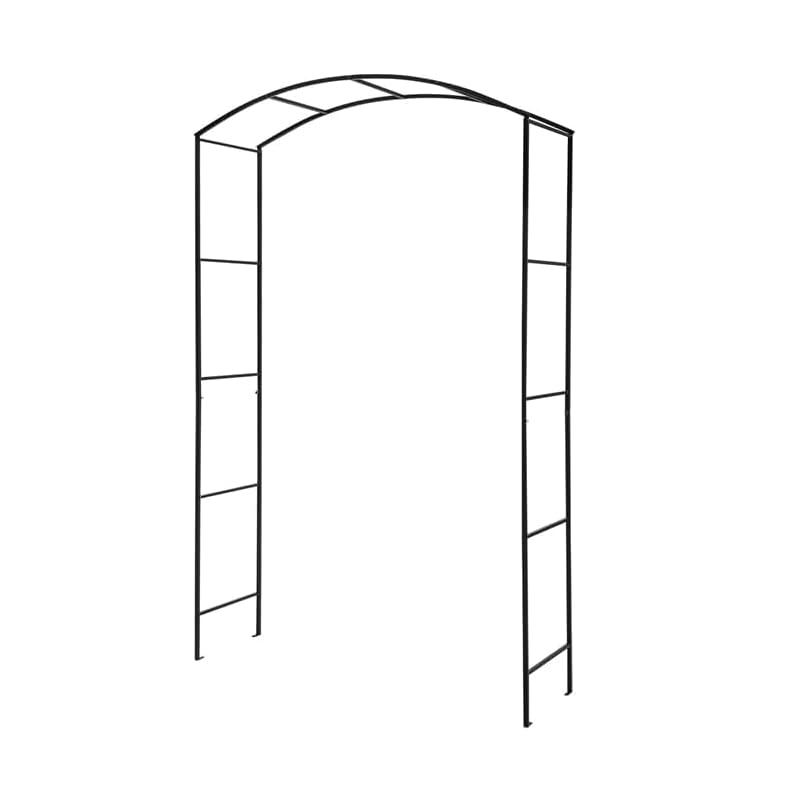 【国内即発】BestBuy ガーデンアーチ 黒 鉄製 3種サイズ 幅110/120/140cm バラアーチ フラワーアーチ 薔薇アーチ 丸型 ローズアーチ パーゴラ 鉄製アーチ ローズトレリス棚 園芸