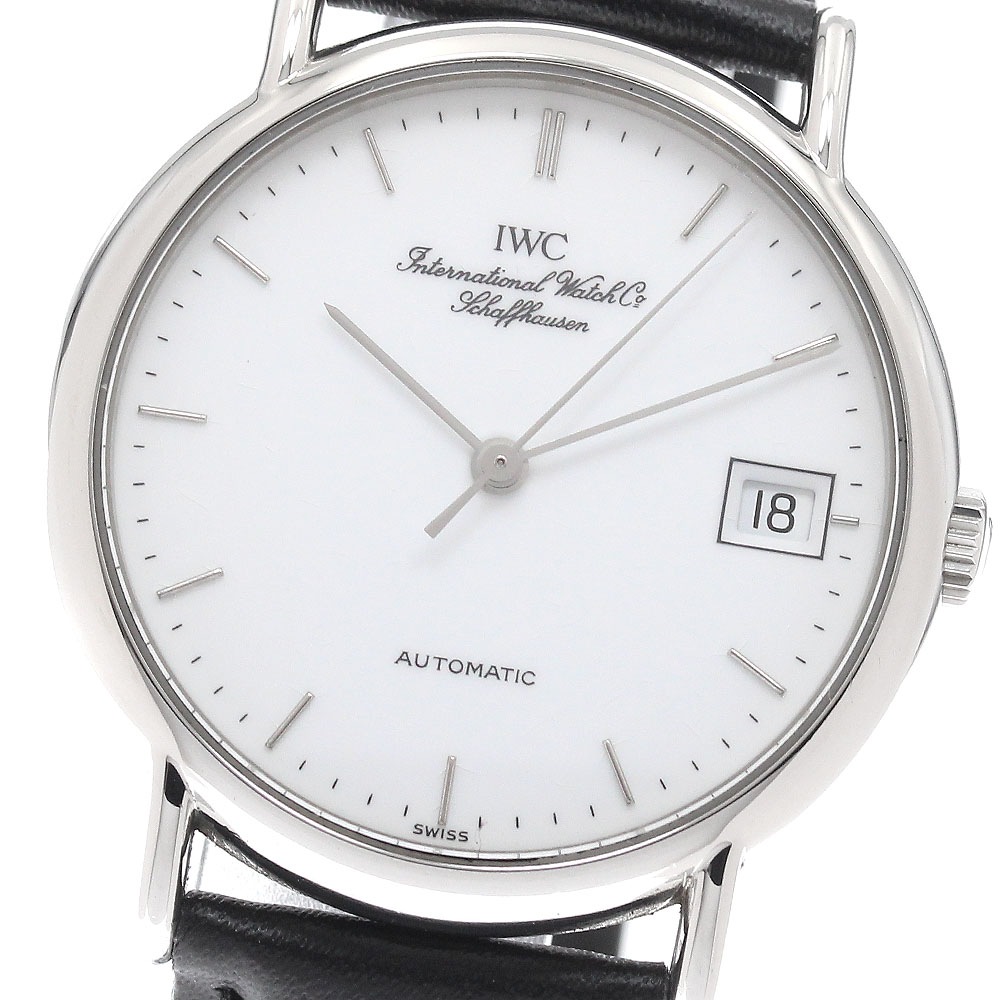 訳あり IWC IWC SCHAFFHAUSEN IW351320 ポートフィノ デイト 自動巻き メンズ 保証書付き_946724【中古】