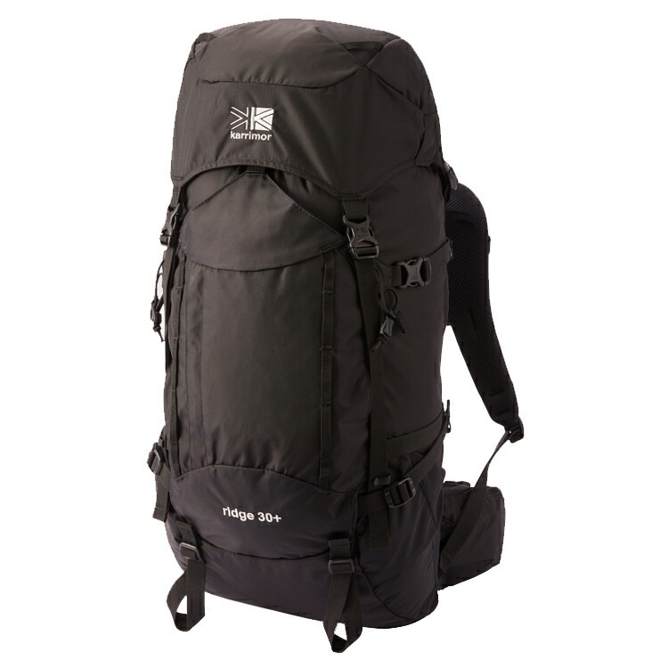 リッジ 30プラス ミディアム バックパック ブラック H64×W28×D23cm（30L+） #501100-9000 16,628円