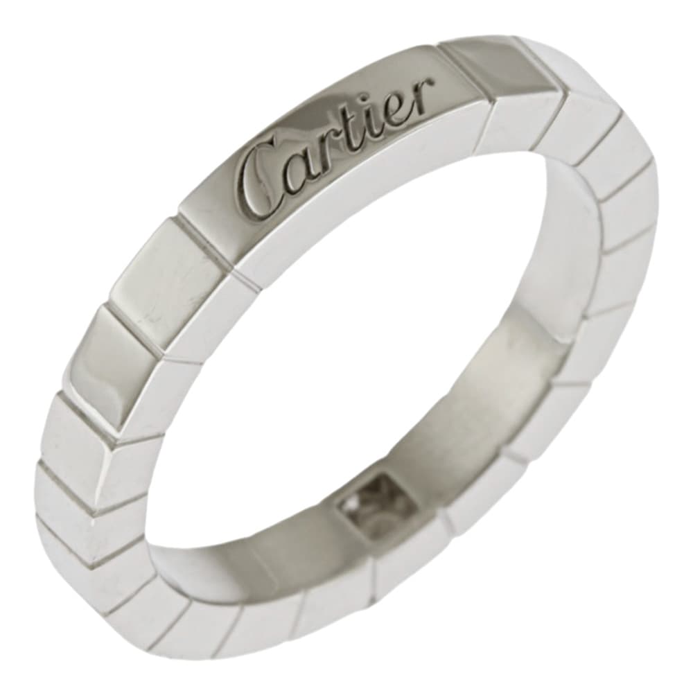 カルティエ ラニエール リング 指輪 12号 18金 K18ホワイトゴールド ダイヤモンド CARTIER 中古 美品 82,280円