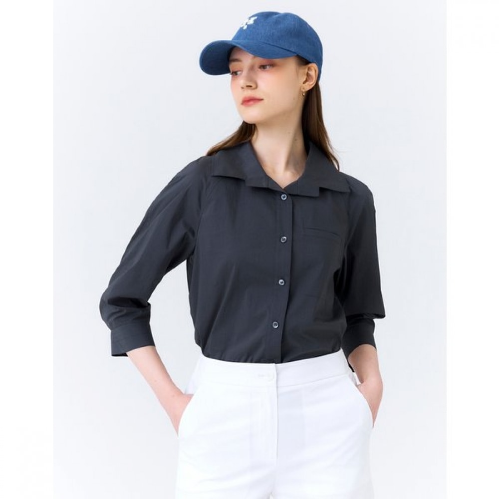 [24SS] [追加セール] ダークグレー 3/4スリーブ HSSH4B204G3