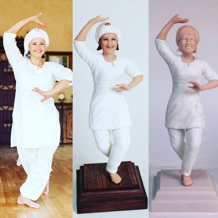 【オーダーメイド】3D肖像画 似顔絵 人形 フィギュア 彼氏 彼女 誕生日 ケーキトッパー 記念日 カップル 友達 プレゼント