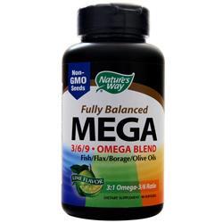 NATURE S WAY社　メガ 3/6/9 オメガブレンド マキシマムストレングス 90ソフトジェルカプセル