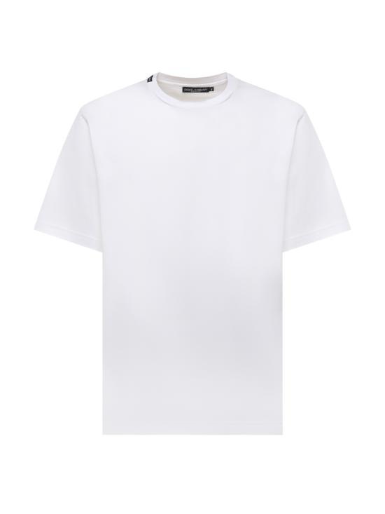 DOLCE & GABBANA Men T-Shirts G8PN9T FU7EQW0800 White