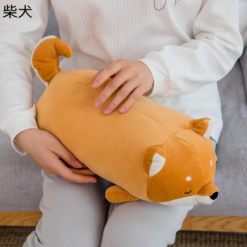 抱き枕 キツネ 狐 柴犬 ハスキー イヌ アニマル マスコット 昼寝クッション 横向き寝 伏せる 癒し系 雰囲気作り 景品 お祝い 贈り物 記念日 恋人 女の子 子供 ガールフレンド グレイ ブラウン 7,688円