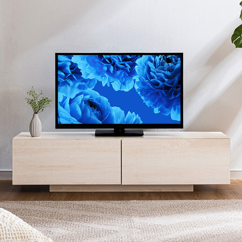 テレビ台 テレビボード テレビラック 引き出し収納 引き出し ローボード 収納 棚 TV台 TVボード 木目調 配線スマート 120cm ナチュラル ホワイト